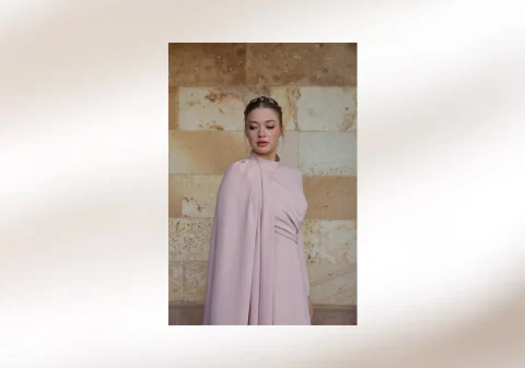 Büyük beden nişan elbisesi - Lui Lua Celine modeli